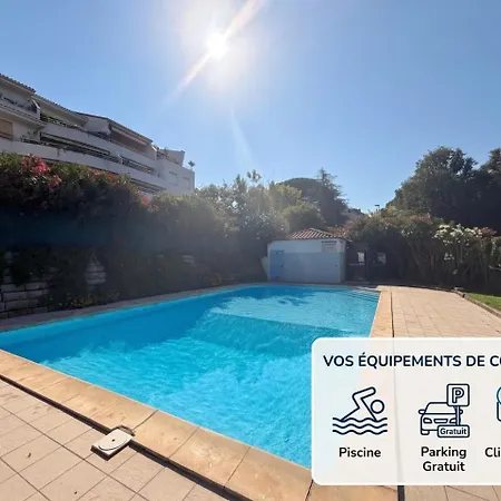 Soleil De Montpellier, Clim, Piscine Et Pkg Prive 몽펠리에