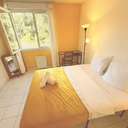 Appartement Soleil De Montpellier, Clim, Piscine Et Pkg Privé
