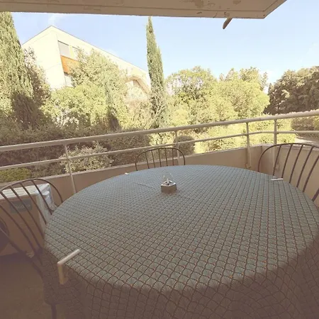 Soleil De Montpellier, Clim, Piscine Et Pkg Prive 아파트 *